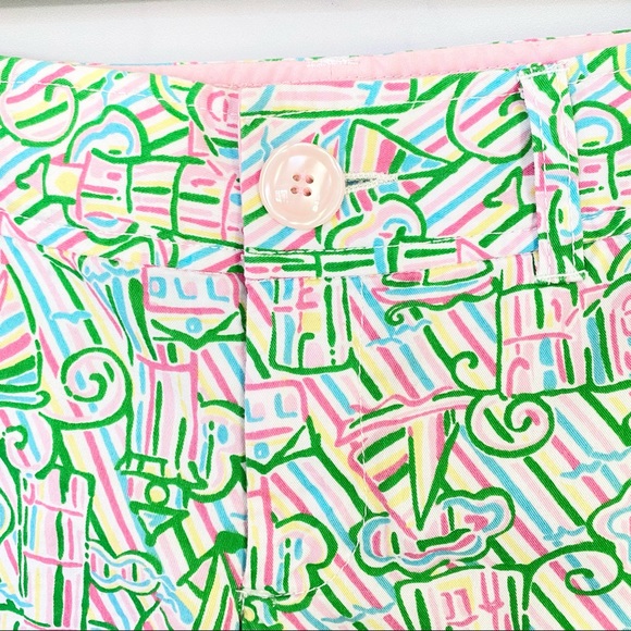 Lilly Pulitzer Buttercup Shorts Resort White Guiding Light 00 - Picture 2 of 6